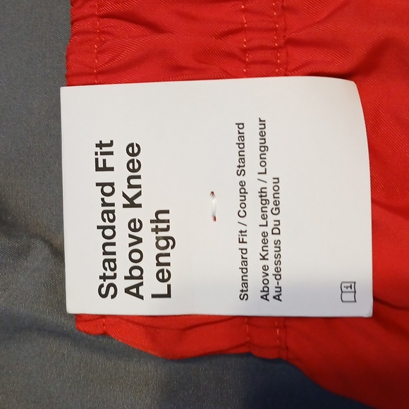 Nike Club Mens Woven Flow Shorts - Red - Picture 6 of 8